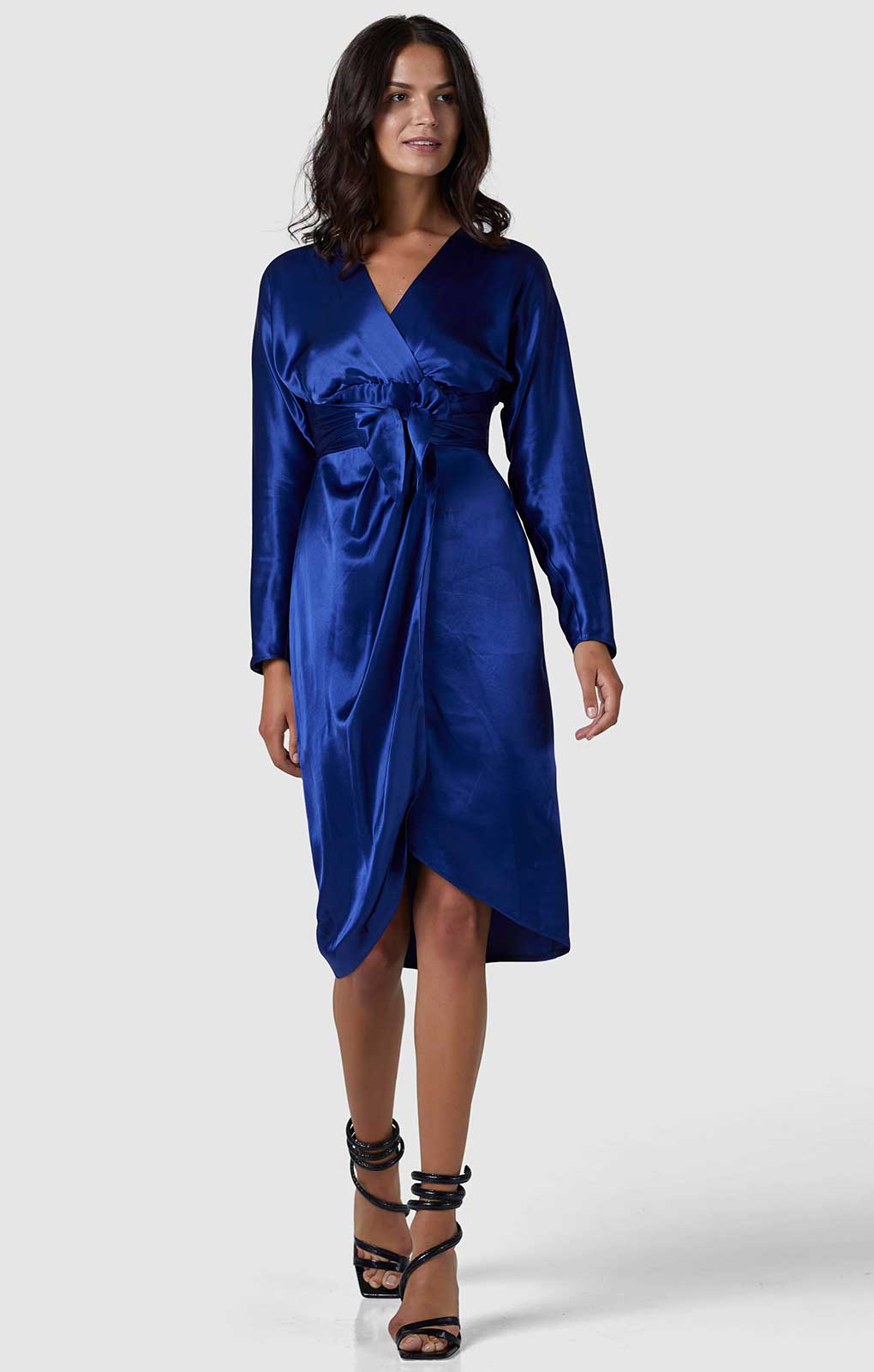 Closet London Navy Kimono Midi Dress product image