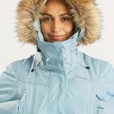 Decathlon Light Blue Women's Winter Waterproof Hiking Parka product image