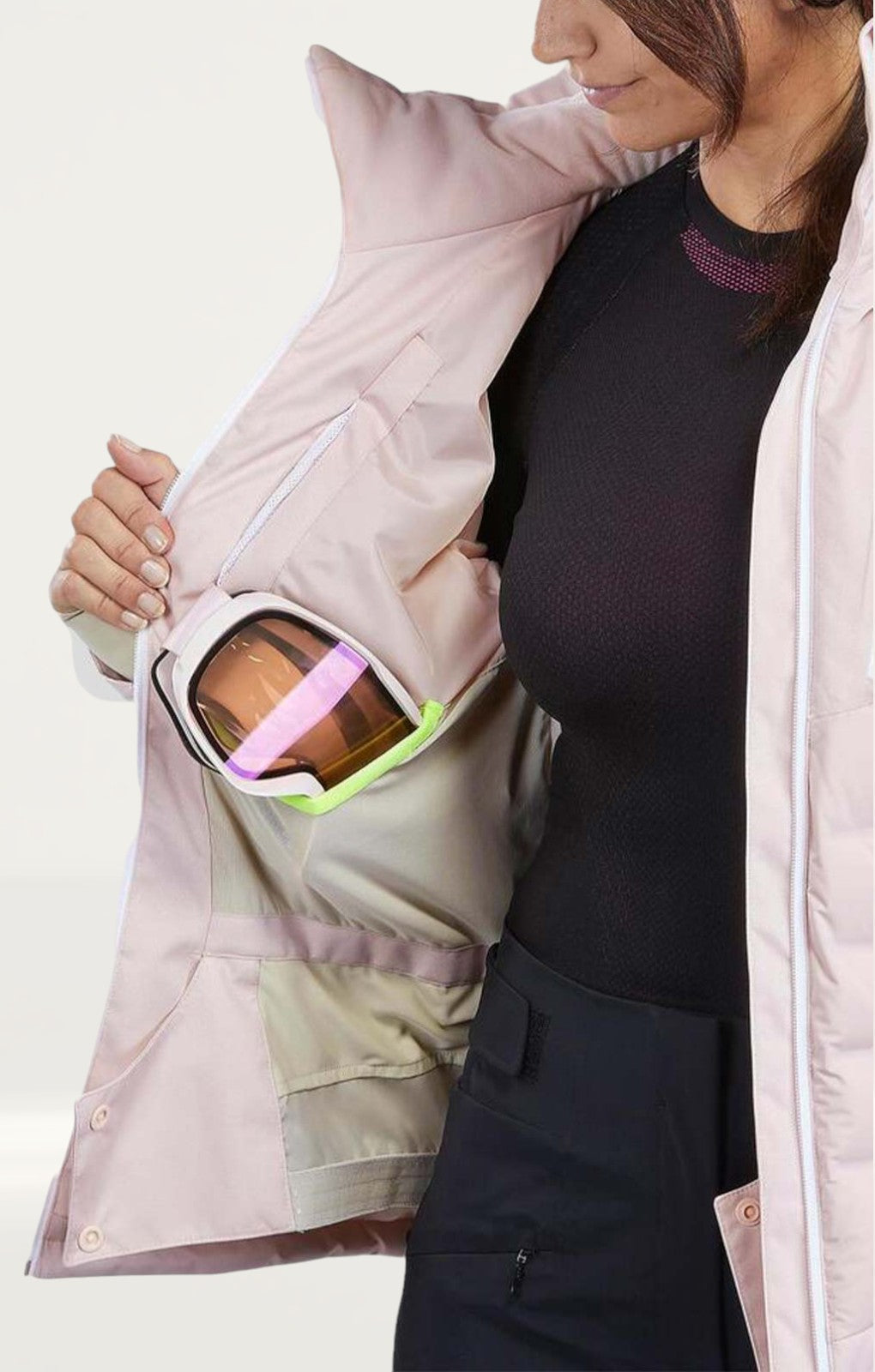 Decathlon Pink Women's Piste Ski Jacket product image