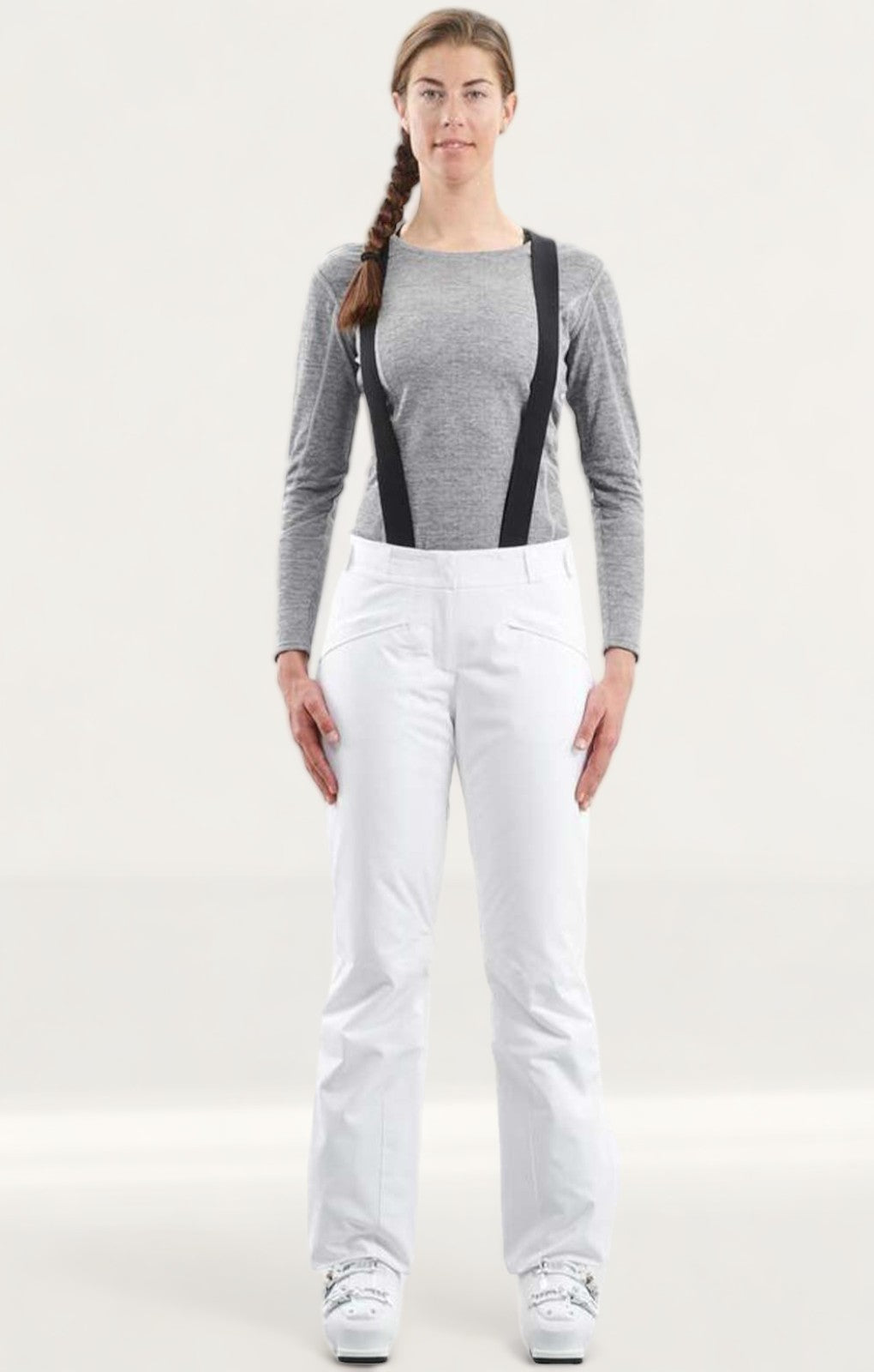 Decathlon White Women's Downhill Ski Trousers product image