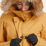 Decathlon Yellow Women's Winter Waterproof Hiking Parka product image