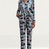 Delfi Collective Printed Chloe Jumpsuit