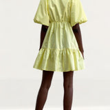 Delfi Collective Yellow Rebecca Mini Dress