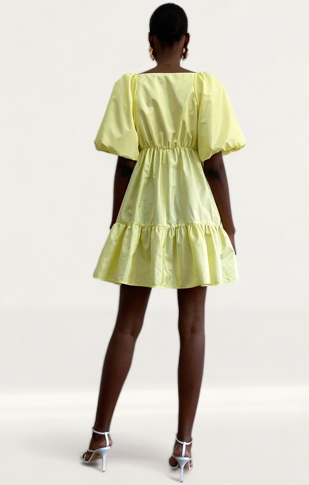 Delfi Collective Yellow Rebecca Mini Dress