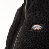 Dickies Mount Hope Borg Puffer Jacket In Black