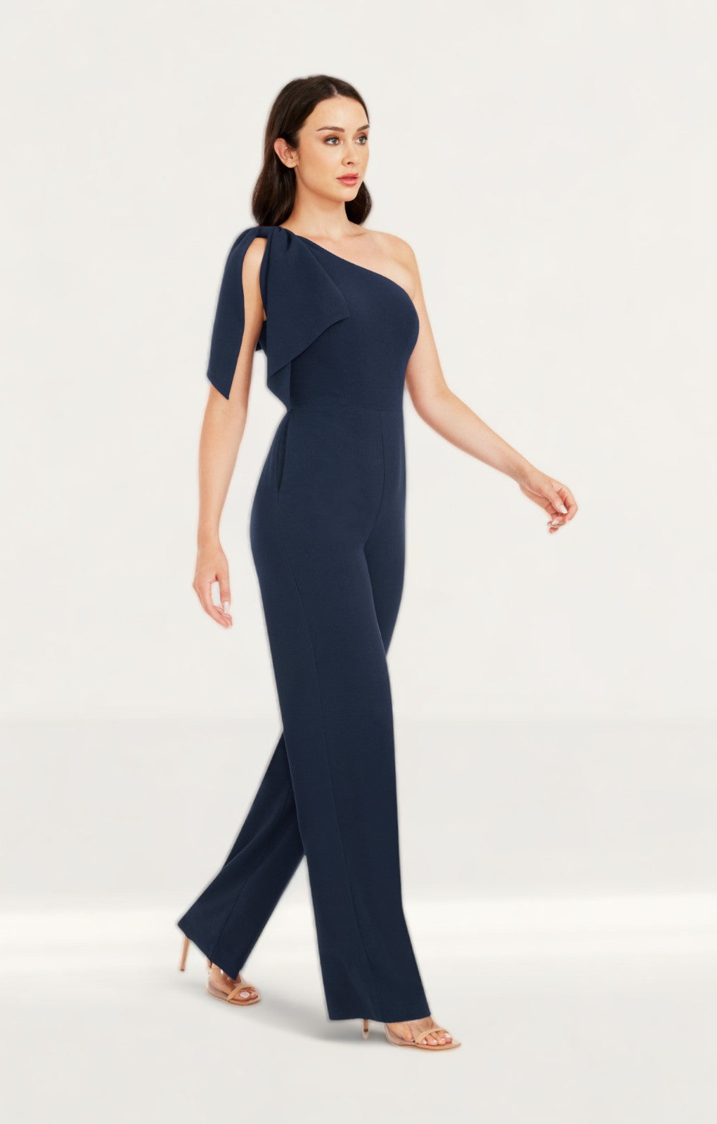 Dress the Population Navy Tiffany Jumpsuit
