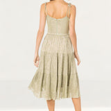 Dress The Population Dream Lime Midi Dress