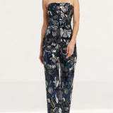 Dress The Population Multi Navy Andy Jumpsuit
