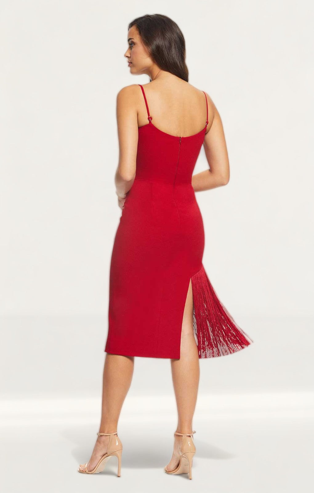 Dress The Population Rory Garnet Midi Dress product image