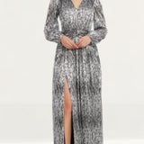 Dress The Population Silver Cia Dress