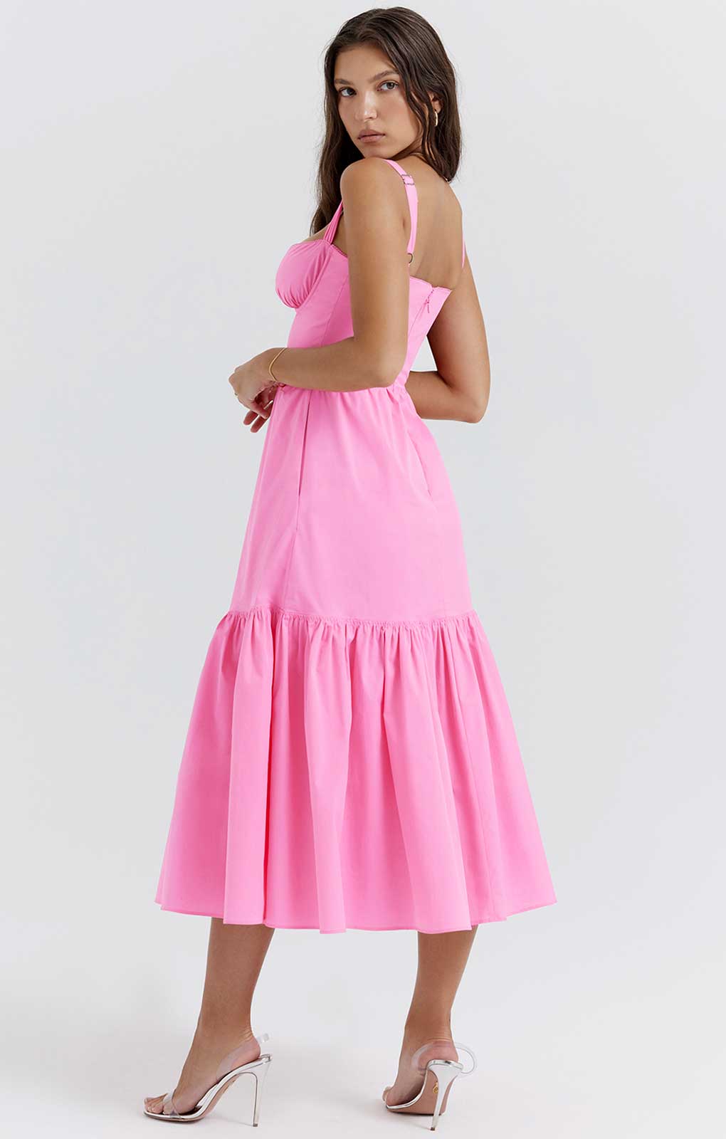 House of CB Elia French Pink Midi SunDress