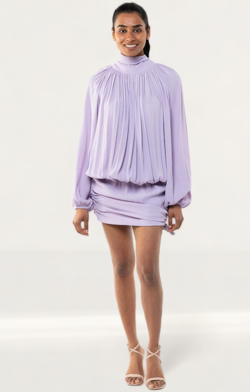 Elliatt Lilac Amourette Mini Dress