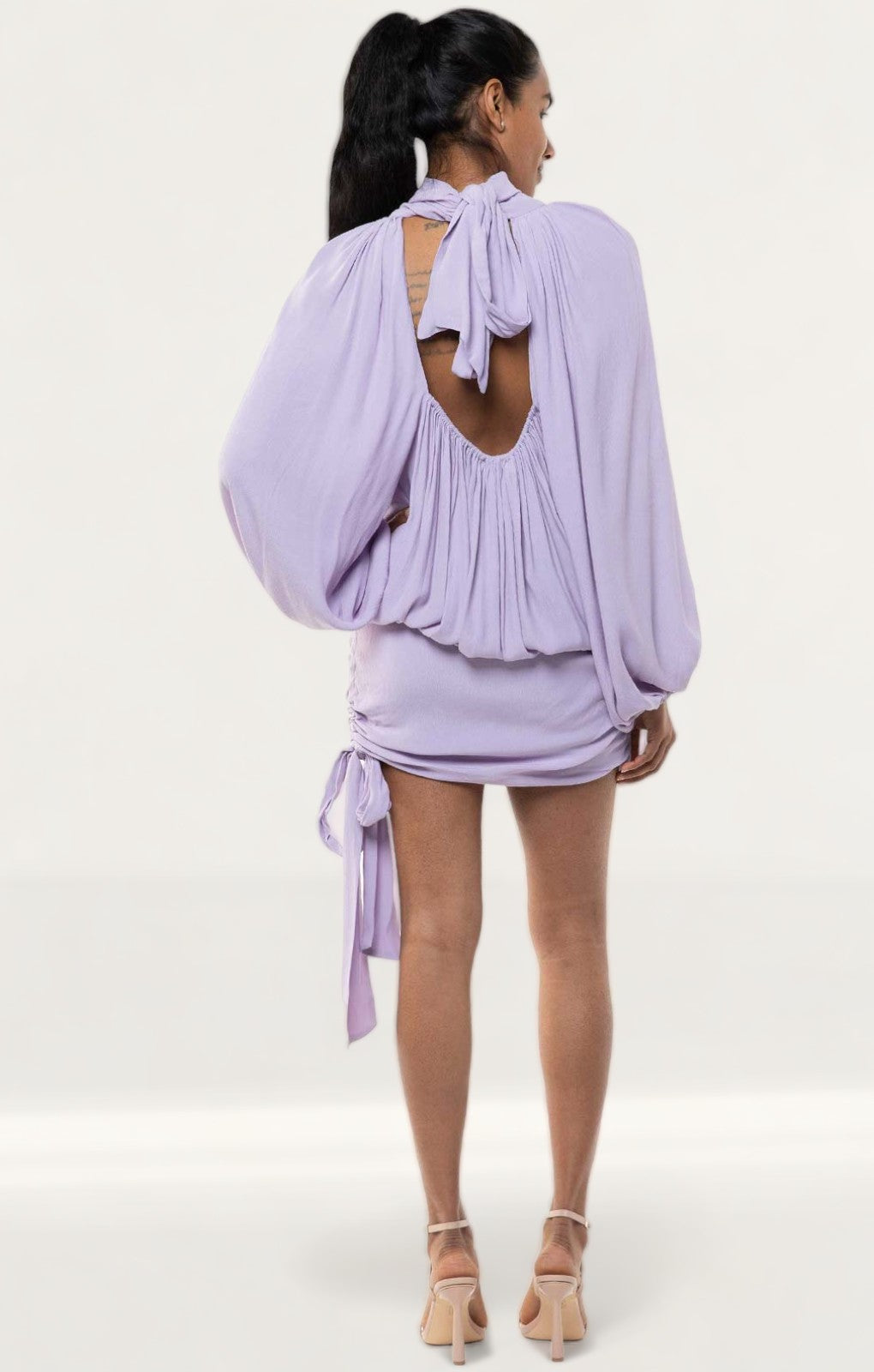 Elliatt Lilac Amourette Mini Dress