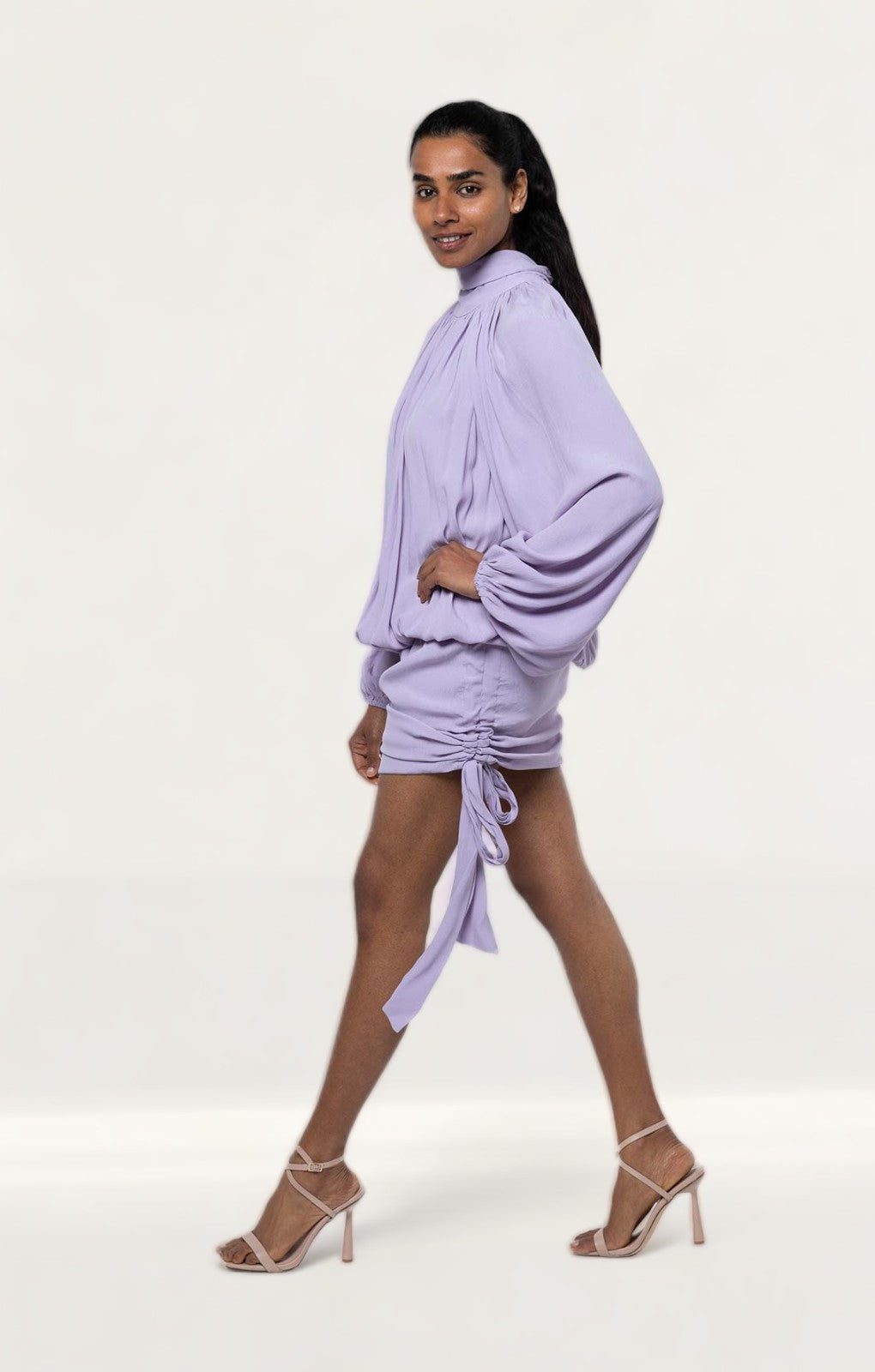 Elliatt Lilac Amourette Mini Dress