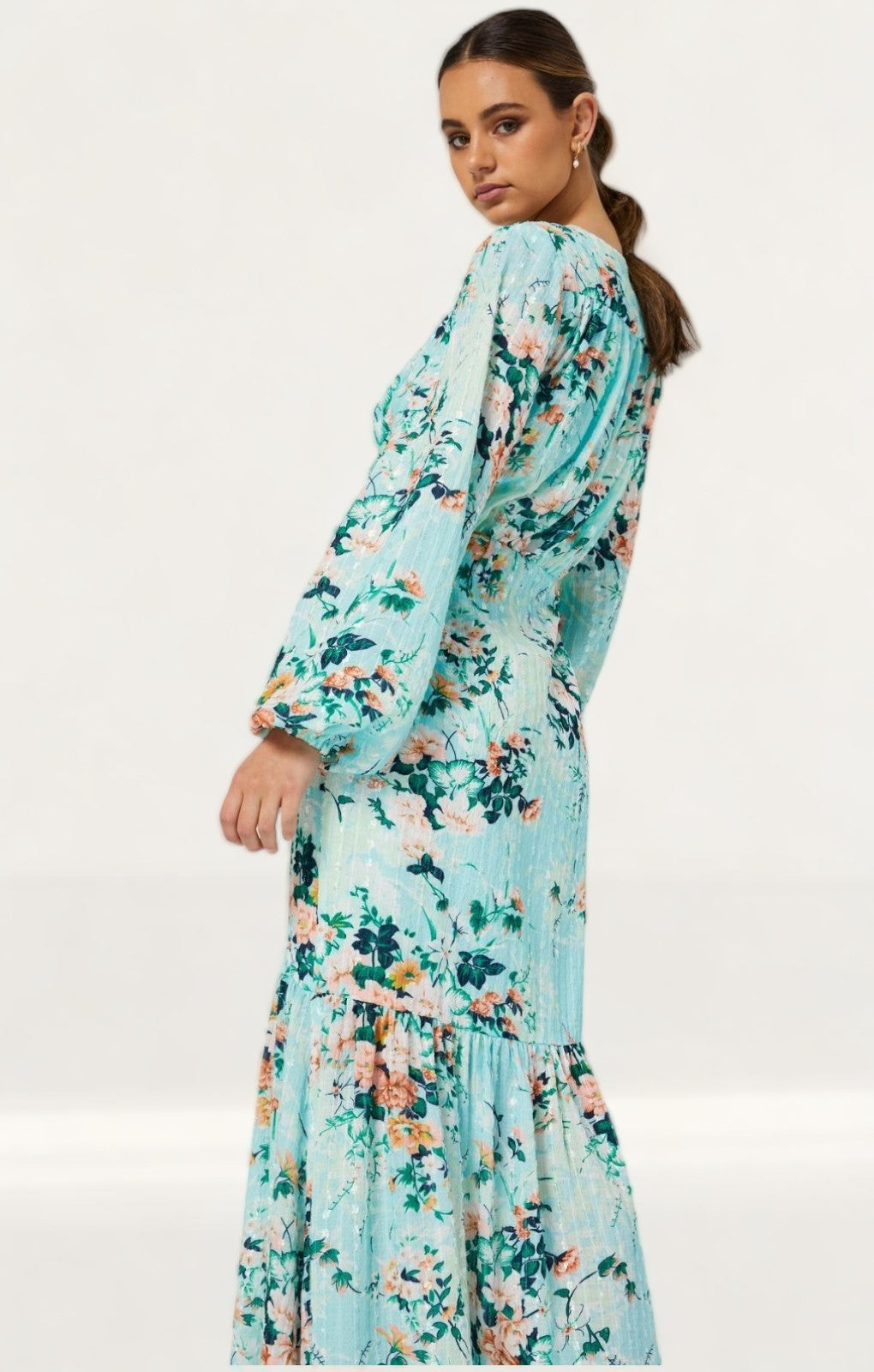 Elliatt Multi Lucent Maxi Dress
