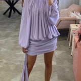 Elliatt Lilac Amourette Mini Dress