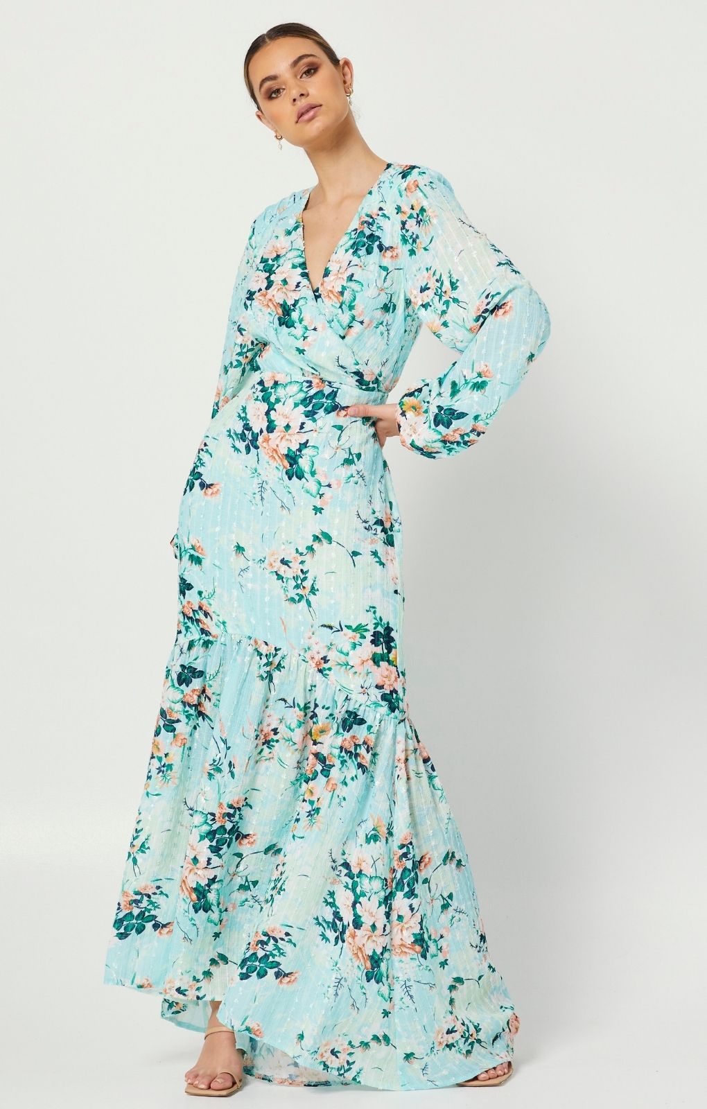 Elliatt Multi Lucent Maxi Dress