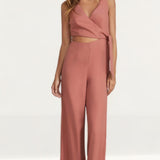 Finders Keepers Breezeblocks Papaya Jumpsuit