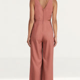 Finders Keepers Breezeblocks Papaya Jumpsuit