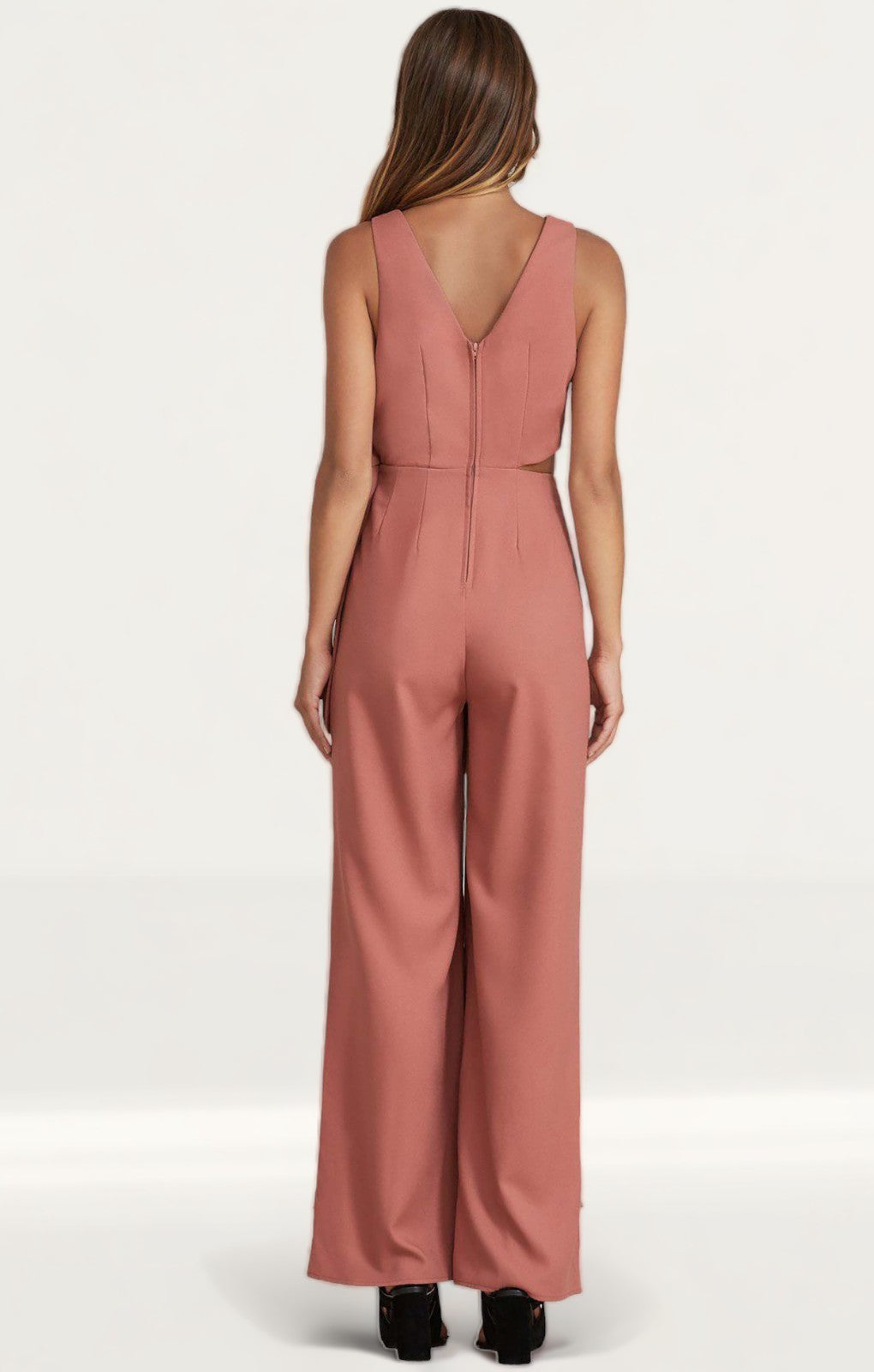 Finders Keepers Breezeblocks Papaya Jumpsuit product image