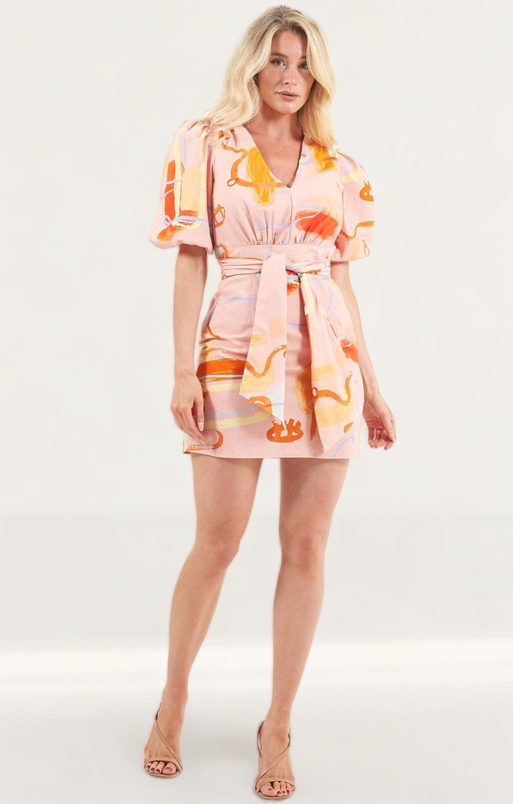 Finders Keepers Collage Mini Dress