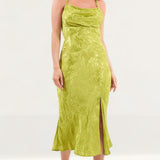 Finders Keepers Green Vacancies Midi Dress