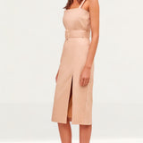 Finders Keepers Lottie Nude Midi Dress