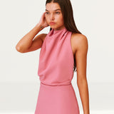 Finders Keepers Pink Mae Mini Dress product image