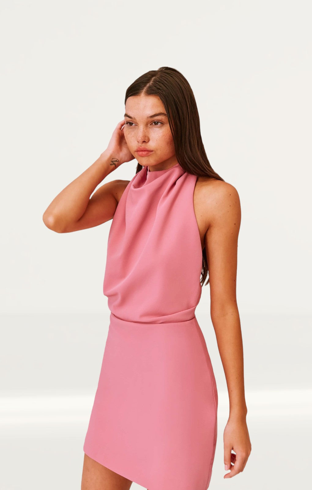 Finders Keepers Pink Mae Mini Dress
