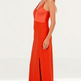 Finders Keepers Morange Serena Midi Dress