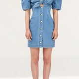 Finders Keepers Paloma Denim Mini Dress