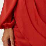 Finders Keepers Red Gabriella Mini Dress