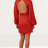 Finders Keepers Red Gabriella Mini Dress