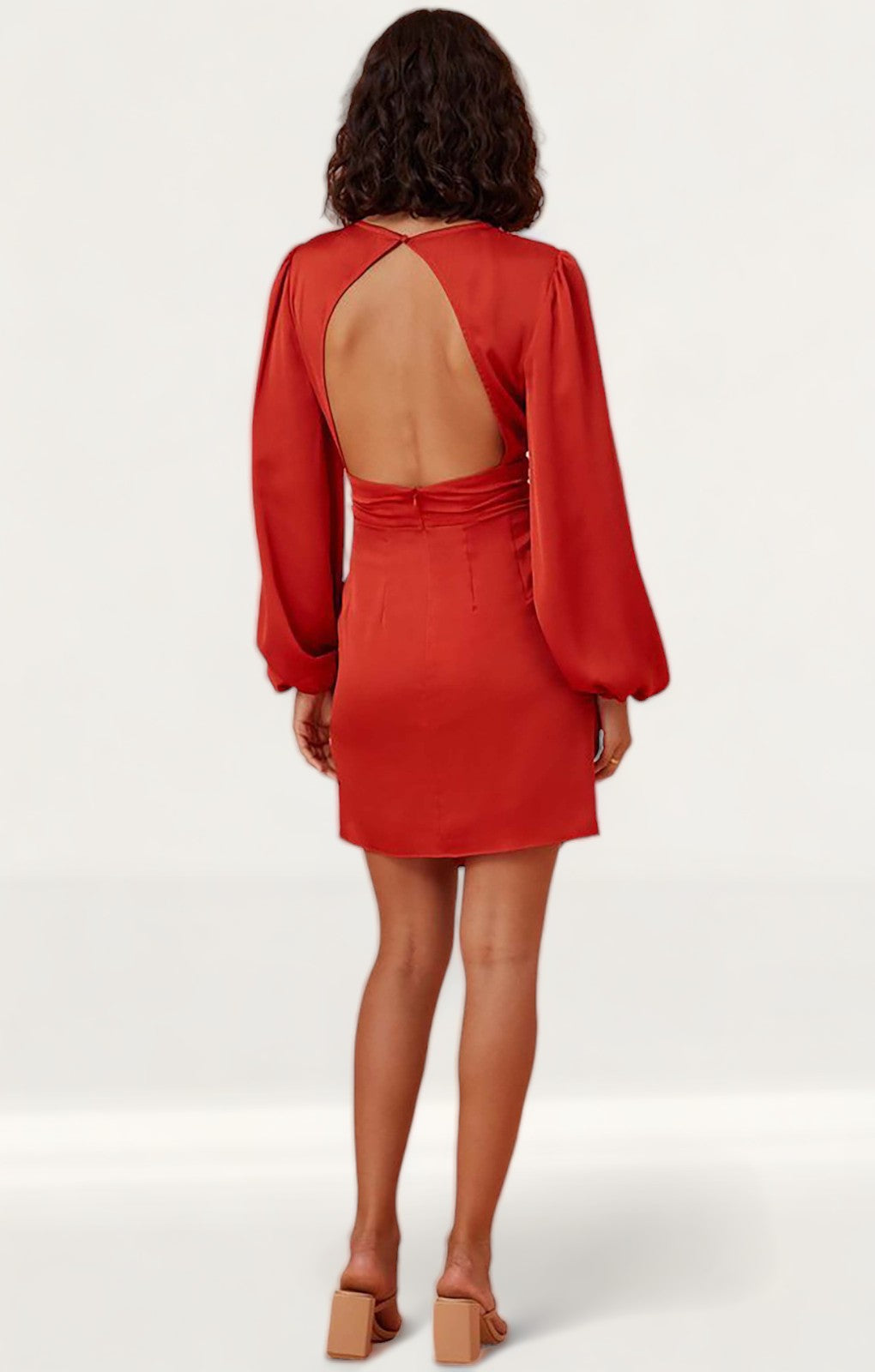 Finders Keepers Red Gabriella Mini Dress