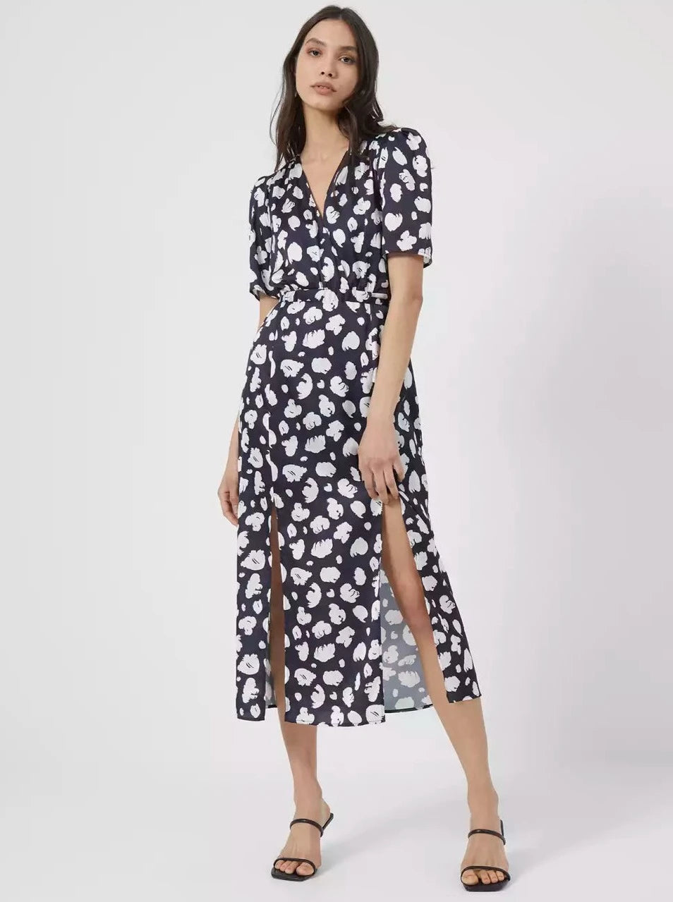 French Connection Aimee Enid Front Split Midi Dress product image