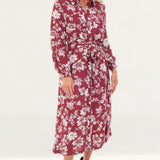 French Connection Aletta Crepe Shirt Dress