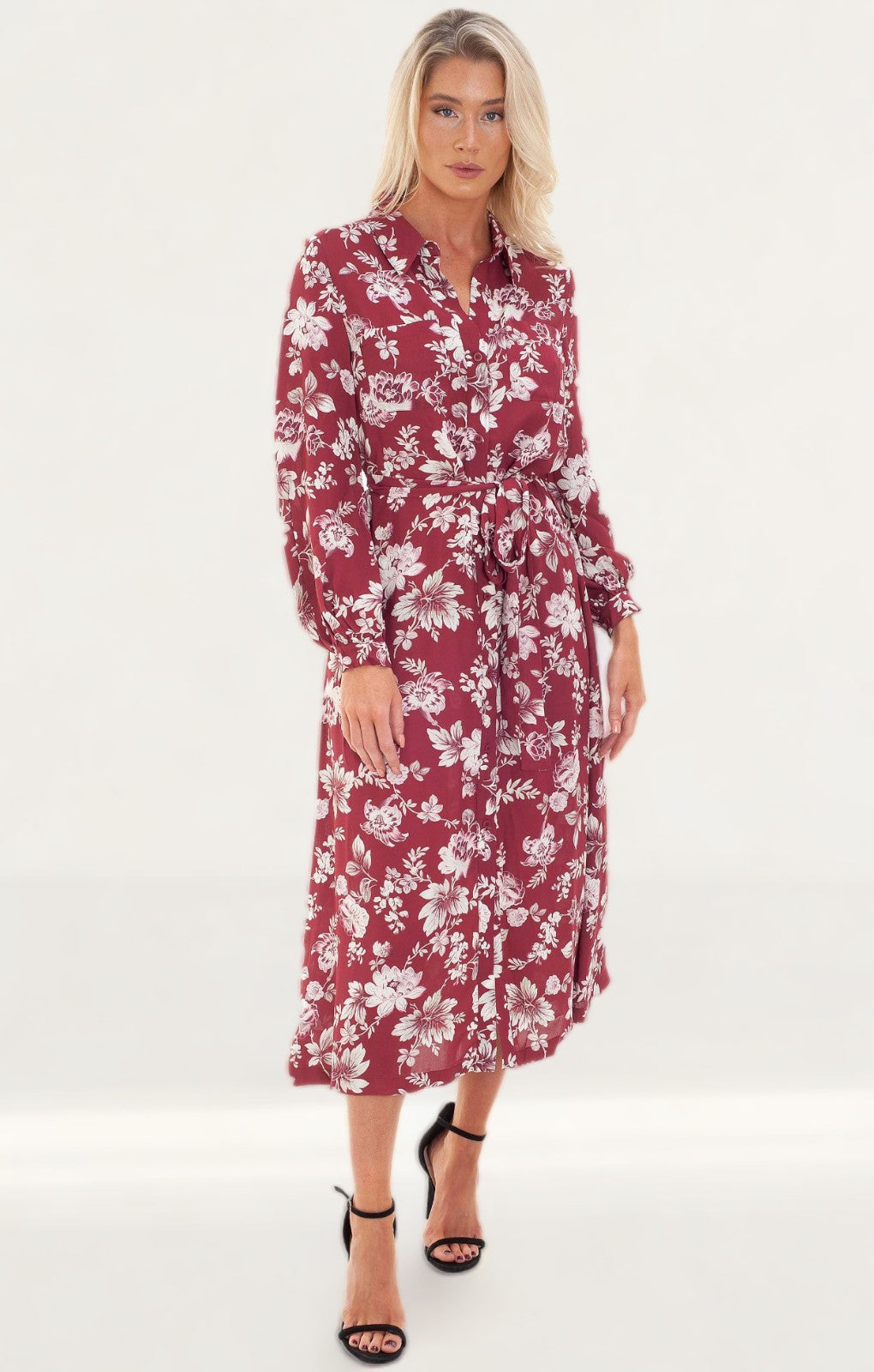 French Connection Aletta Crepe Shirt Dress