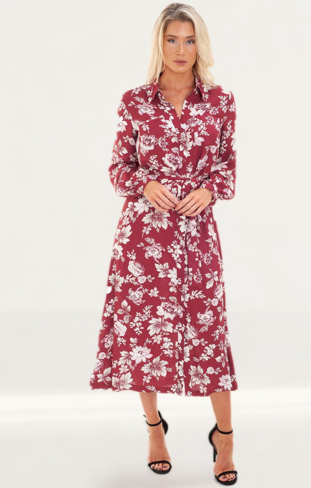 French Connection Aletta Crepe Shirt Dress