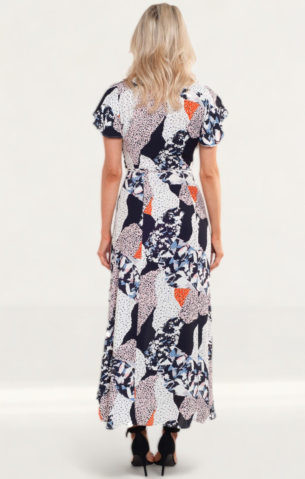 French Connection Asha Drape Maxi Dress