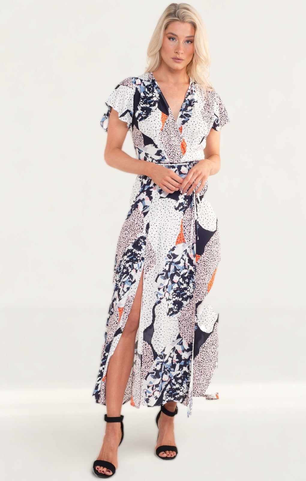 French Connection Asha Drape Maxi Dress product image