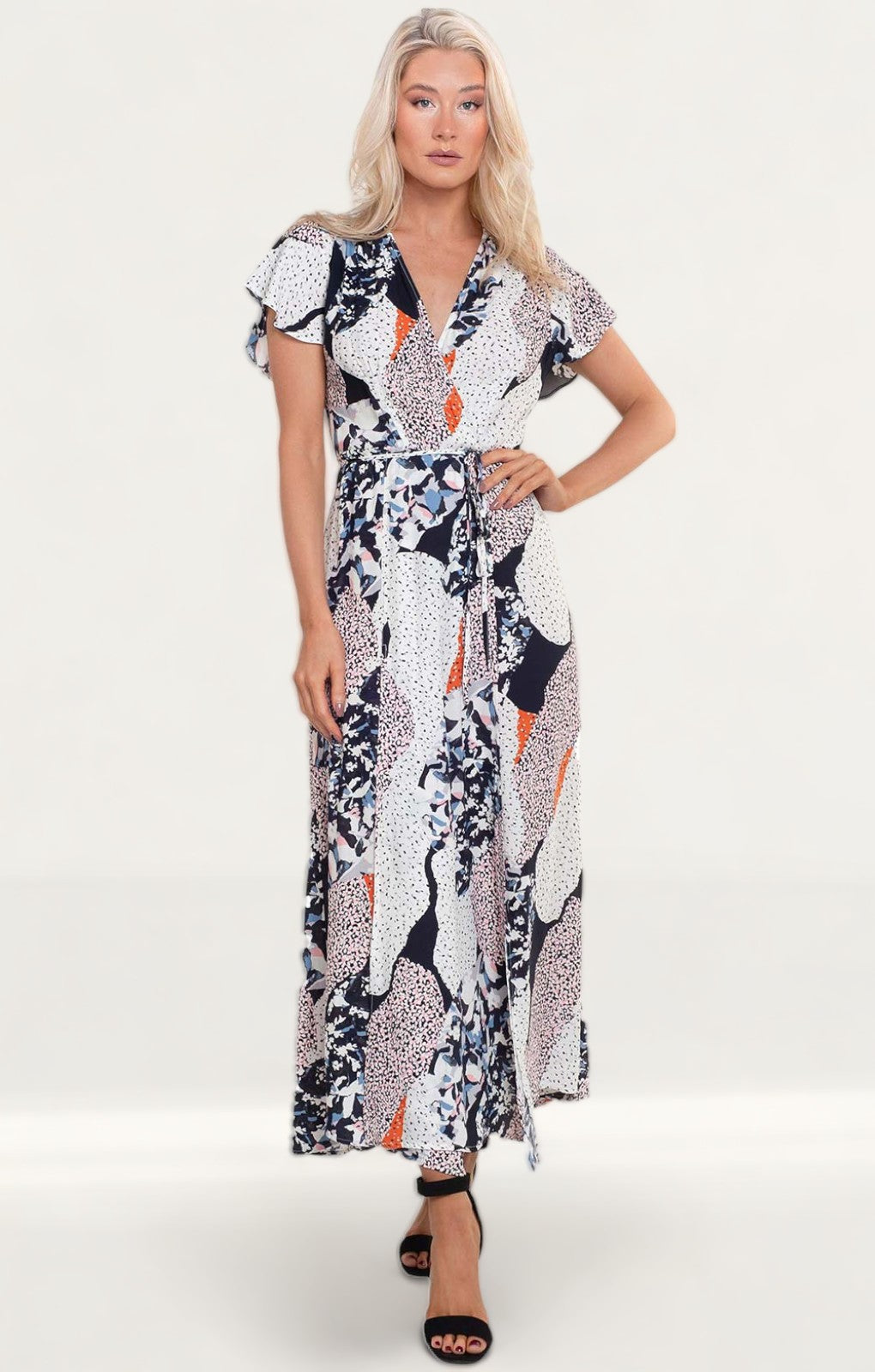 French Connection Asha Drape Maxi Dress product image