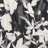 French Connection Bamba Devore V Neck Dress