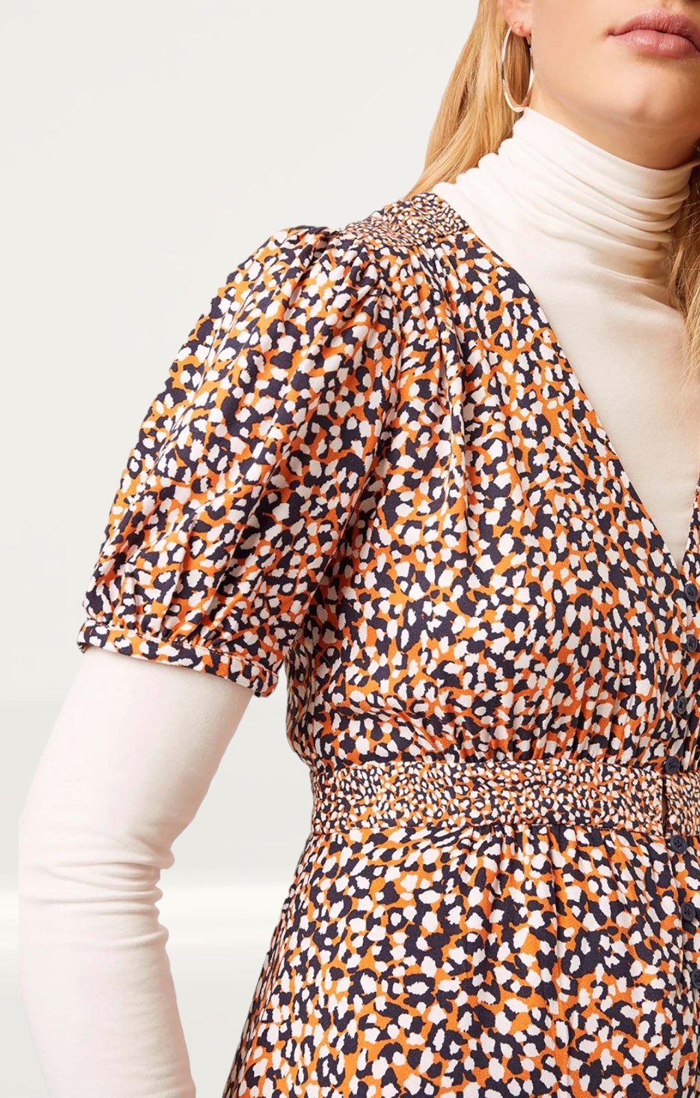 French Connection Cade Drape Dress