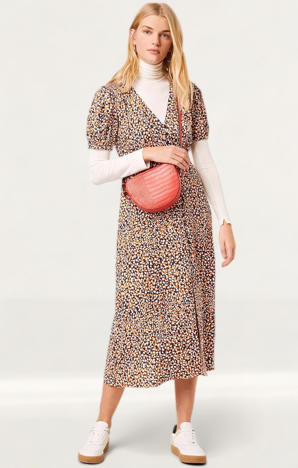 French Connection Cade Drape Dress