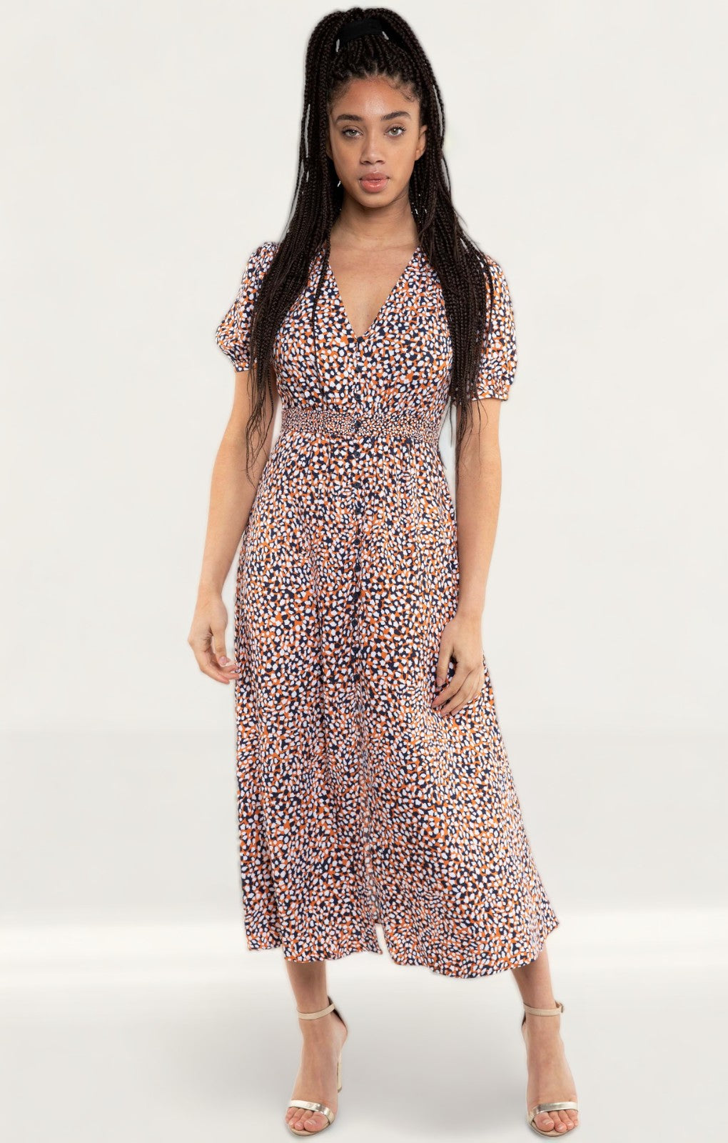 French Connection Cade Drape Dress