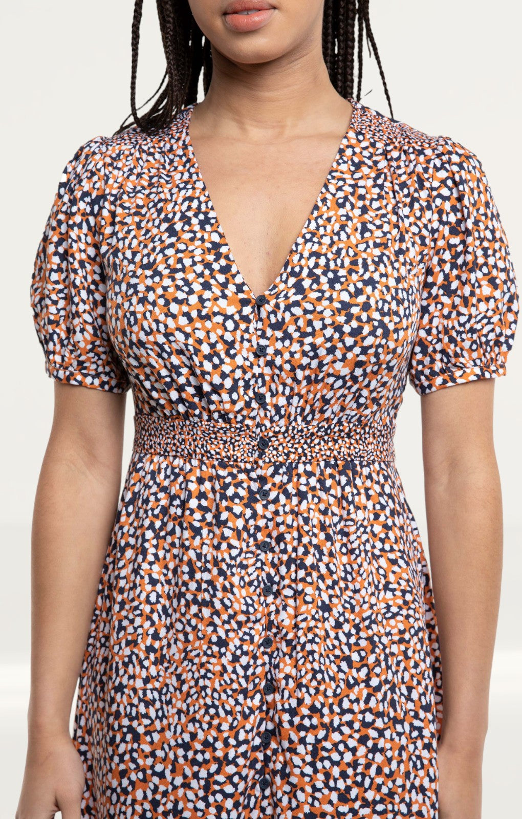 French Connection Cade Drape Dress