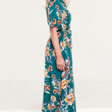 French Connection Claribel Floral Midi Shirt Dress