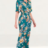 French Connection Claribel Floral Midi Shirt Dress