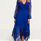 French Connection Clement Blue Bikita Lace Dress