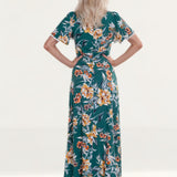 French Connection Evergreen Claribel Floral Maxi